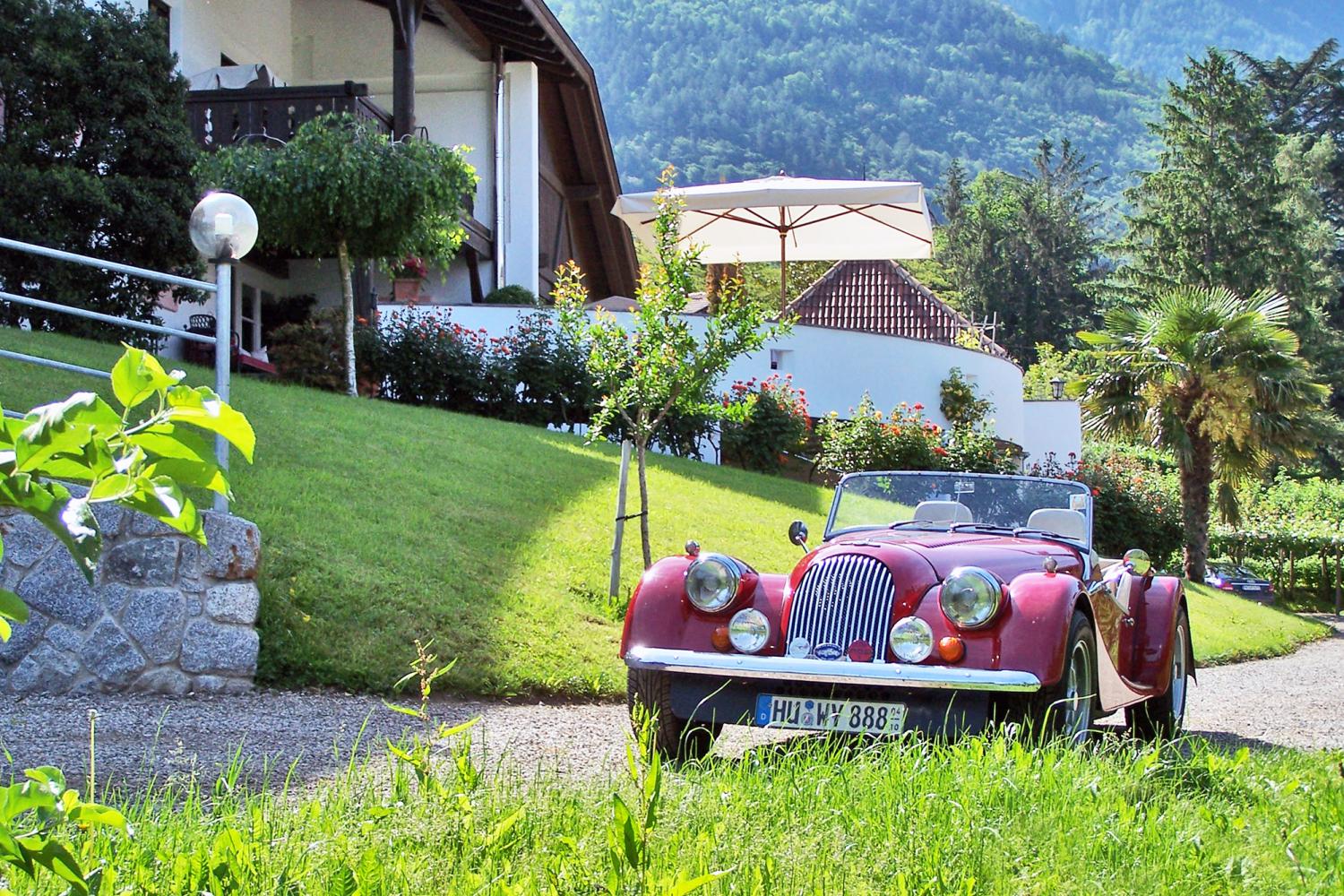 Oldtimer am Riedingerhof