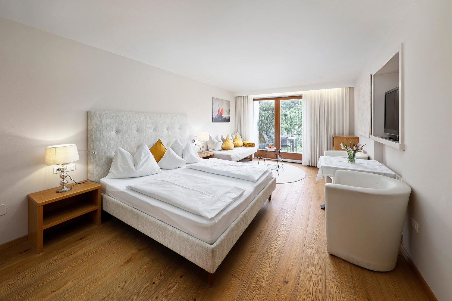 Schlafzimmer – Gartensuite Deluxe