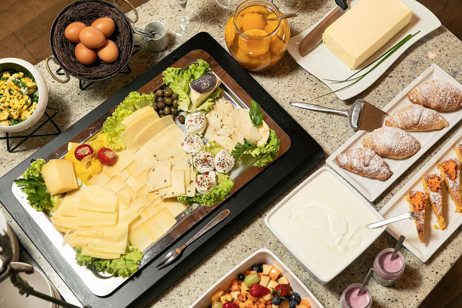 Merano Vitae Frühstücksbuffet